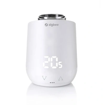 Obrázek Regulátor Eurotronic Comet ZigBee s bezdrátovým standardem (programovatelný chytrý termostat, kompatibilní Amazon Echo, úspora nákladů na topení)