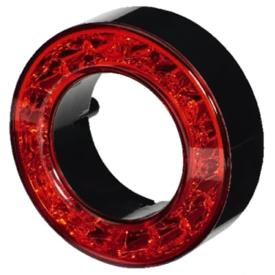 Obrázek HELLA Zadní světlo LED pro karavany a obytné vozy 12 V nástavba/šroubová přípojka ECE barva světelných oken: červená kabel: 250mm zástrčka: AMP vlevo/vpravo 2SB 009 362 041