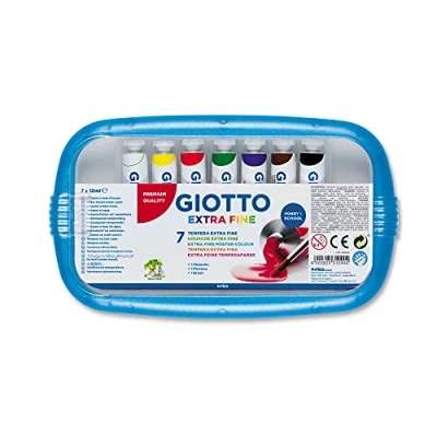 Obrázek Giotto 3031 00 temperová barva, 7/vícebarevná, 20,2 x 12 2,5 cm