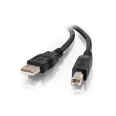 Obrázek C2G 3M USB kabel tiskárny, 2. 0 a na B. Kompatibilní s tiskárnami skenery HP, Epson, Brother, Samsung, Cannon všemi ostatními zařízeními A/B, černý