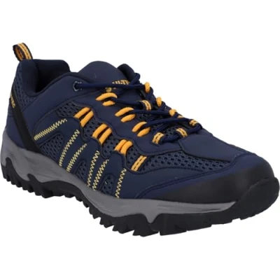 Obrázek HI TEC Jaguar Trekingové boty, Muži, Velikost: 45, Navy/yellow boty
