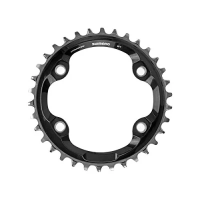 Obrázek Shimano Unisex dospělí Deore XT řetězový převodník, stříbrný, 34 zubů