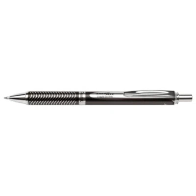 Obrázek Pentel BL407A A EnerGel Liquid Gelový váleček Sterling s matně černým povrchem, tloušťka linky 0,35 mm, průměr kuličky 0,7 černý, 1 kus (balení ks)