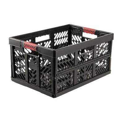 Obrázek keeeper Stabilní profesionální skládací box s rukojetí Soft Touch, 54 x 37 28 cm, 45 l, Ben, grafitová šedá