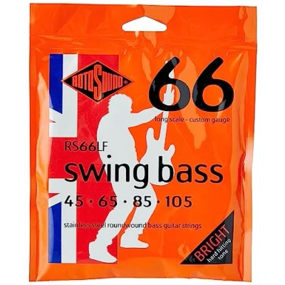 Obrázek Rotosound Struny pro E Bass SWING 66 Stainless SETS 4 str. RS66LF Custom 45 105
