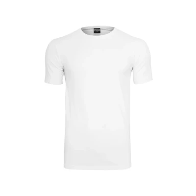 Obrázek Urban Classics Fitted Stretch TEE Jednoduché tričko, Muži, Velikost: Large, White