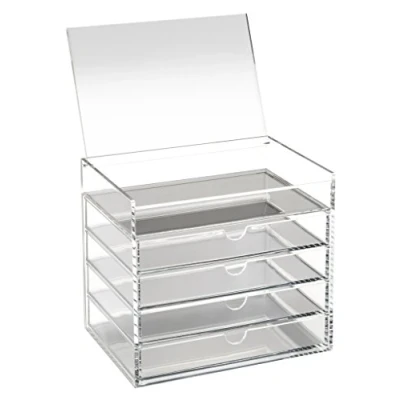 Obrázek OSCO Acrylic 5 Drawer Chest with Flip Up Lid, A3280