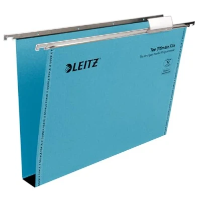 Obrázek Leitz Ultimate Suspension File Recycled with tabs Inserts (Zelená) [Pack 50], modrá