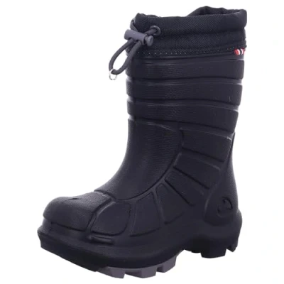 Obrázek Viking Extreme WARM Unisex Holínky pro děti, Velikost: 33, Black/charcoal Umělé vlákno/textil