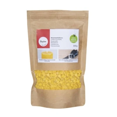 Obrázek Rayher Hobby 3104500 čočky včelího vosku, SB sáček 200 g