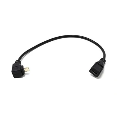 Obrázek System S 90 Gewin doplněk Micro USB úhel zástrčka na zdířku datový kabel nabíjecí 20 cm