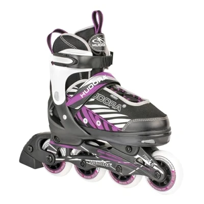 Obrázek Inline brusle Hudora pro děti, unisex, černá, L(37 40)