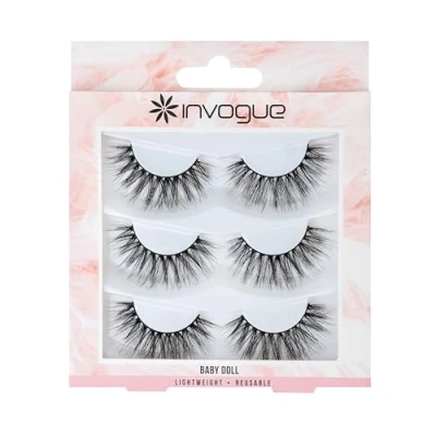 Obrázek Invogue Vault 4 Multipack Lashes, 3 Paar, 100 g