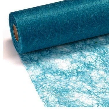 Obrázek 100 dekoračních diamantů + 25 m x 30 cm Sizoflor® Vlies originál tyrkysová běhoun na stůl modrý křtiny narozeniny