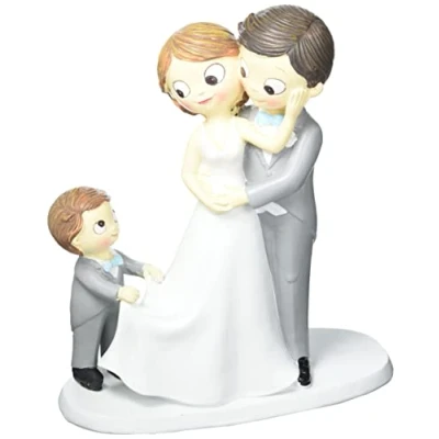 Obrázek Figurka koláč Pop &amp; Fun novomanželé s dítětem 21 cm