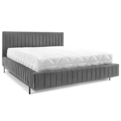 Obrázek Postel Plissa 140x200 Materiál / Dekor: Velvetmat 4, Orientace: Nepoužije se