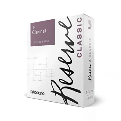 Obrázek D&#039;Addario Reserve Classic listy pro Bb klarinet (Böhm) tloušťka 3. 0 (10 kusů)