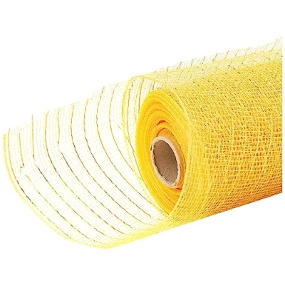 Obrázek Eleganza Nr. 35 Metallic Deco Mesh, Gold, 25 cm x 9,1 m