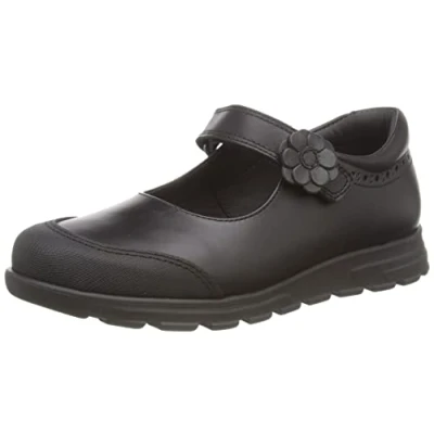 Obrázek Pablosky Jungen Mädchen 334010 Spangenschuhe, Schwarz, 34 EU