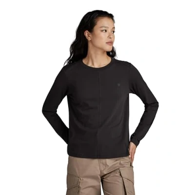 Obrázek G Star RAW Damen Front Seam Top, Schwarz (dk Black D24514 4107 6484), S