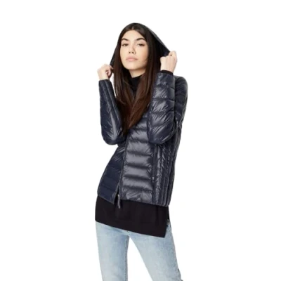 Obrázek Armani Exchange Giacca Piumino Bunda z prachového peří, Ženy, Velikost: Large, Navy