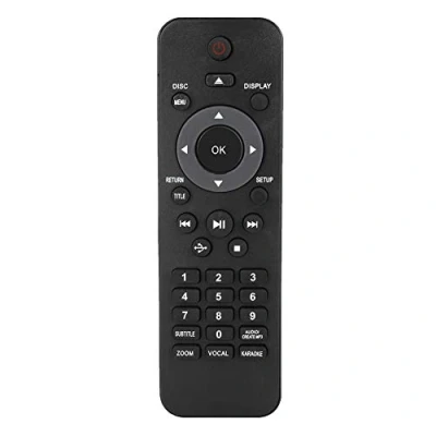 Obrázek ASHATA dálkové ovládání pro Philips DVD, univerzální přehrávač, náhrada ovladače DVP5982C1 / 37B DVP3350K DVP3386K DVP3310K