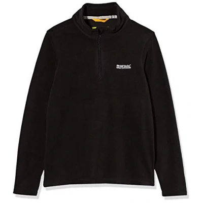 Obrázek Regatta Unisex Youth Hot Shot II Fleece, Black/Black, 7 let