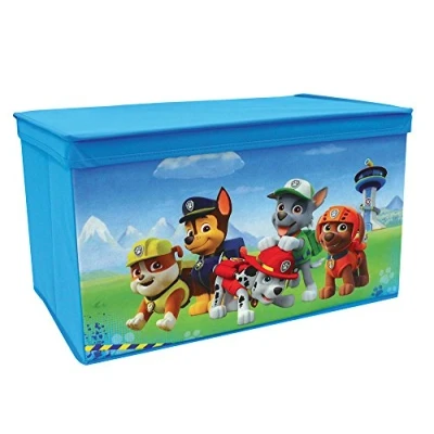 Obrázek Fun House 712540 Pat &#039;Patrouille bedna na hračky skládací Polyester Modrá 55,5 x 34,5 34 cm