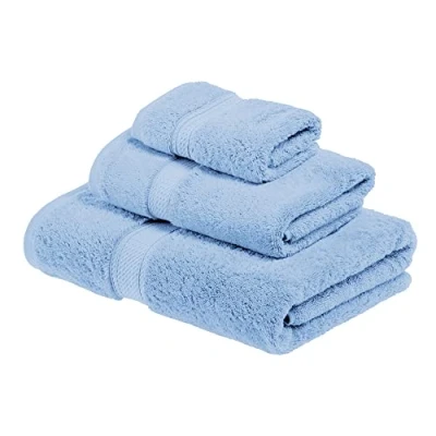 Obrázek Superior Handtuchset, Baumwolle, hellblau, 900 g, 3 teilig