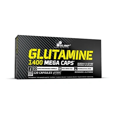 Obrázek Olimp Glutamine 1400 Mega Caps, 120 kapslí