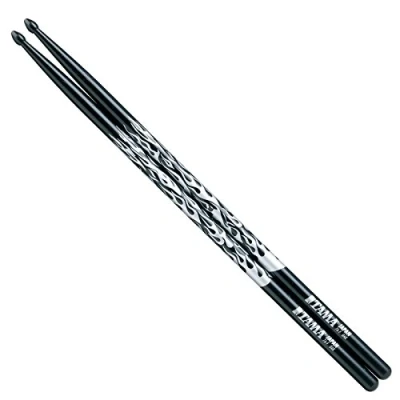 Obrázek Tama O5B F BS Silver Rhythimic Fire bubnové hole (pár, délka 406 mm, průměr 15 mm) černé