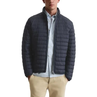 Obrázek Marc O&#039;Polo Stehkragenstepp MIT Wattierung VON Unifi Repreve Zimní bunda, Muži, Velikost: Large, Dark navy