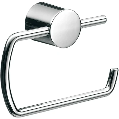 Obrázek EMCO Rondo 2 držák toaletního papíru, chrom, bez víka, rolí, montáž na stěnu 450000101, kov, ostatní, One Size
