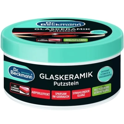 Obrázek Dr. Sklokeramický ?isticí kámen Beckmann efektivní ?isti? varné desky V?etn? speciální houby (250 g)