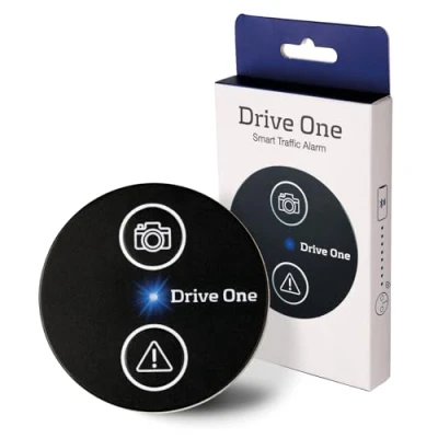Obrázek Needit Varování před bleskem Drive One originál I varuje blesky a nebezpečím v silničním provozu upozornění na radary reálném čase, automaticky aktivní při připojení Bluetooth s chytrým