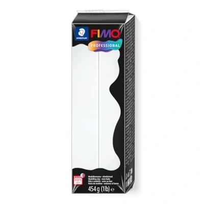 Obrázek Staedtler FIMO professional modelovací hmota vytvrzující v troubě (velký blok 454 g (1 lb)) barva: bílá