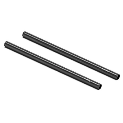 Obrázek SMALLRIG 2 kusy černé hliníkové slitiny 15 mm Rod 30 cm 12 palců 1053