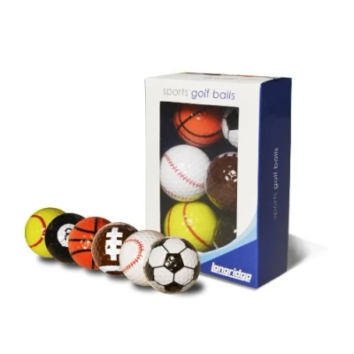 Obrázek Longridge Novinka golfové míčky Multisport (balení po 6 kusech)