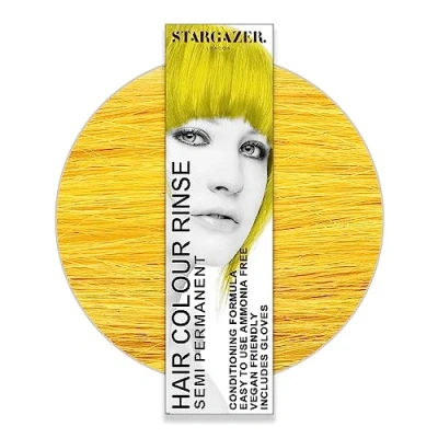 Obrázek Stargazer Products Yellow Semi permanentní barvivo na vlasy, balení 1 ks (1 x 70 ml)