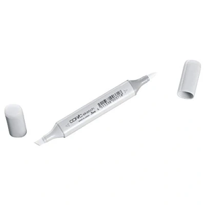 Obrázek COPIC Popisovač Sketch Typ G 0000, Crystal Opal, profesionální zvýrazňovač štětců, se super hrotem na chleba a špičkou pro střední broad