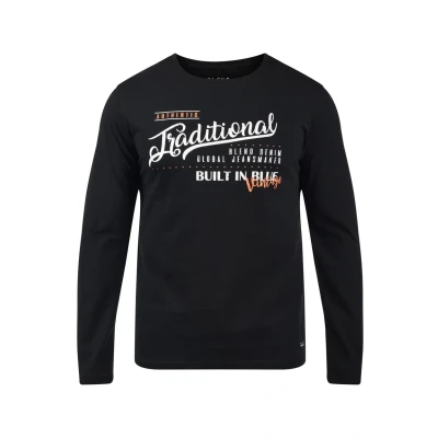 Obrázek Blend Bhdopper Top s dlouhým rukávem, Muži, Velikost: Medium, Black