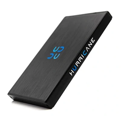 Obrázek HURRICANE GD25612 externí pevný disk 1TB paměť 2,5&quot; USB 3.0 TV PC Ps4 Ps5 Xbox kompatibilní s Windows Mac Linux
