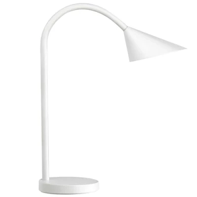 Obrázek Unilux LED Schreibtischlampe Sol, weiss, flexibel biegbarer Arm, 500lm, 3000K, 4W