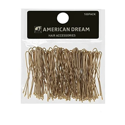 Obrázek American Dream Pack of 100 x vlasová blond zvlněný 2 palce/5 cm Délka, 1 balení (1 60 g)