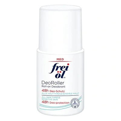 Obrázek frei öl MED DeoRoller, deodorant, 48hodinová nealkoholická a veganská, reguluje pocení, 50 ml