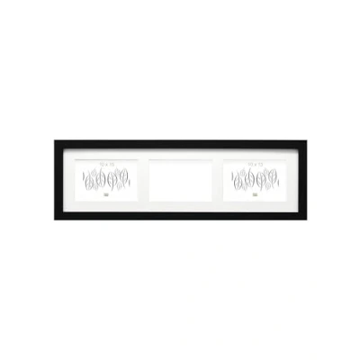 Obrázek Deknudt Frames S66KC3 10.0 x 15.0 fotorámeček, pro 3 obrázky, formát na šířku, Černá, černá, 10 15 cm