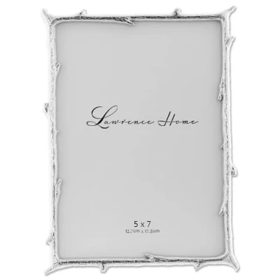 Obrázek Lawrence Frames 712657 Bilderrahmen, 12,7 x 17,8 cm, Metall, Naturzweig Design, silberfarben