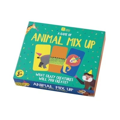 Obrázek Talking Tables MIXUP Animal Mix Up Spiel. Papier, Mehrfarbig, Kidsgame