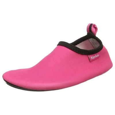 Obrázek Playshoes Unisex dětské bosé boty vodní sportovní obuv, Tmavorůžová