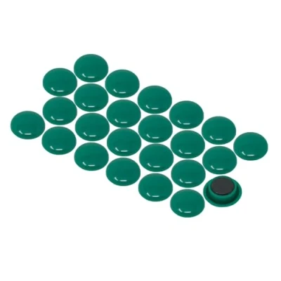 Obrázek Velká zelená plánovací kancelář magnety na lednici, bílá tabule, tabule s poznámkami 40 mm x 8 výška 12 balení po